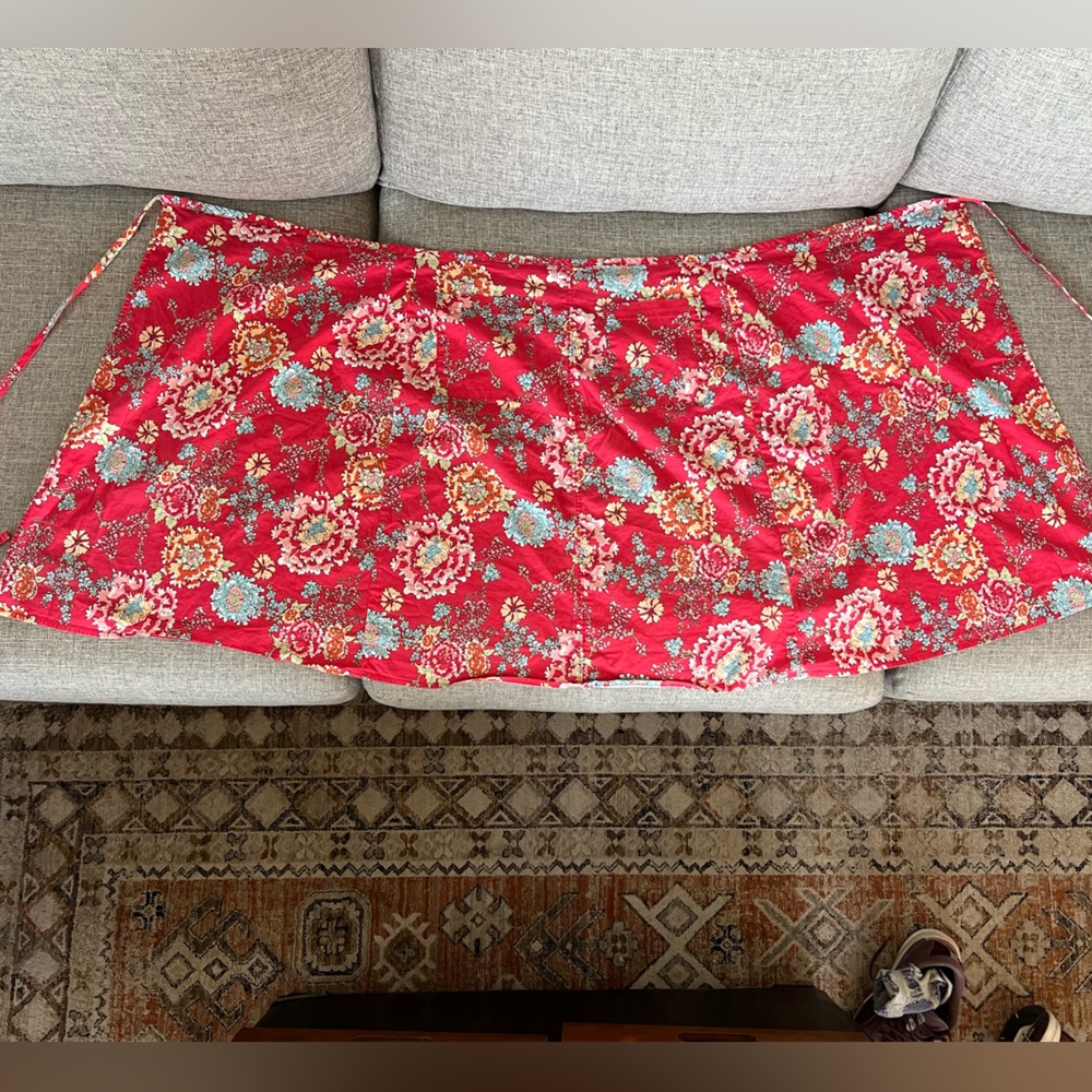 Floral Wrap skirt